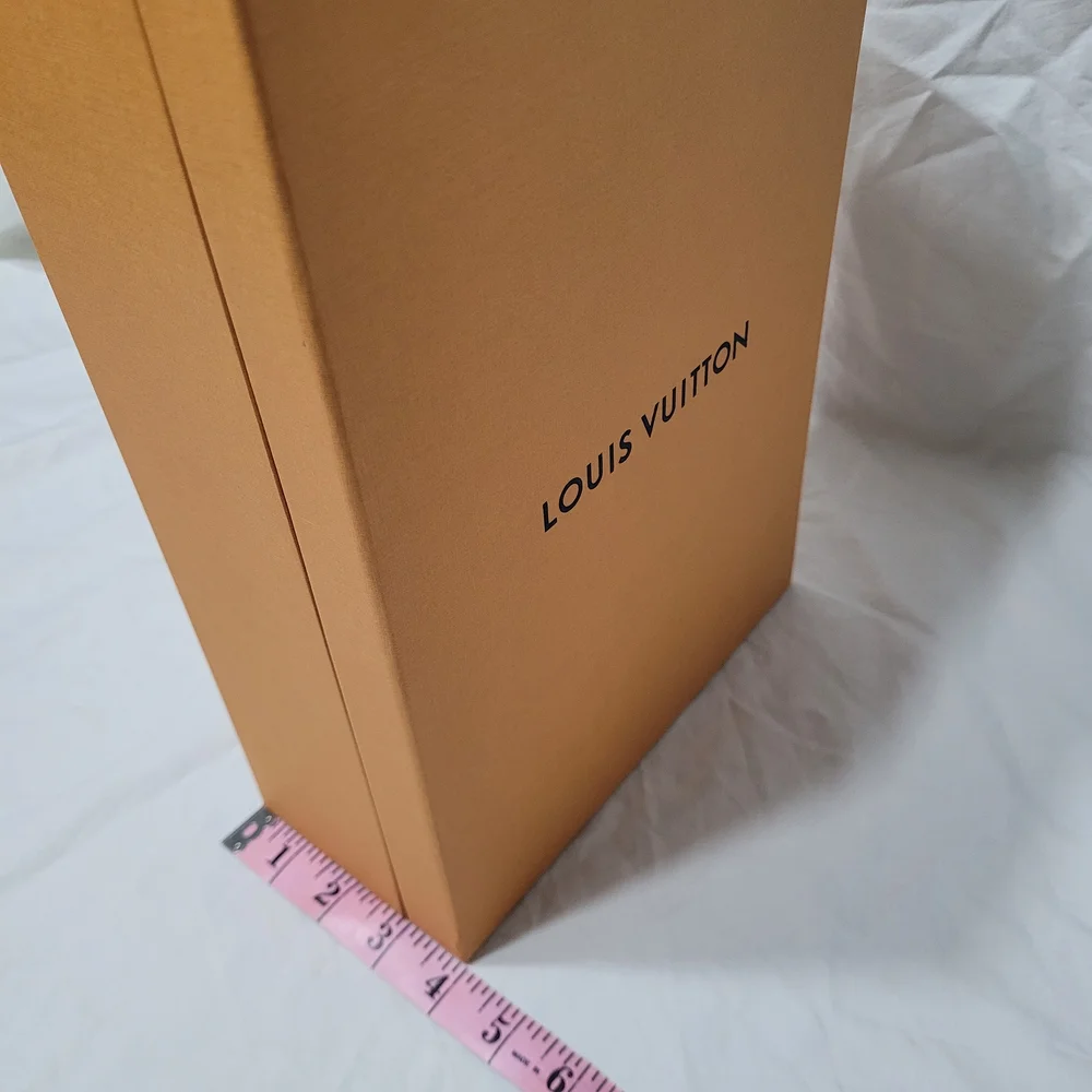 Louis Vuitton Gift Box Logo Empty Decorative Storage Organizer 12.5 x 8 x 3.75in